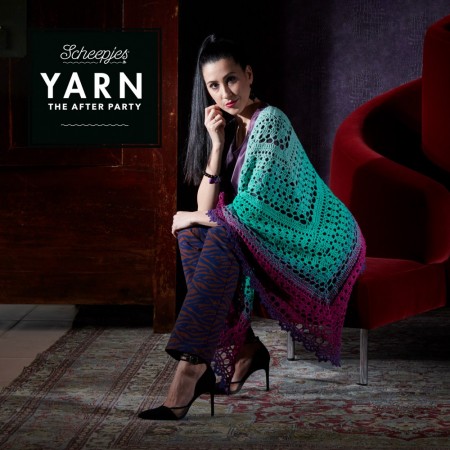 Yarn Oppskrift hefte nr 49 -  Valyria Shawl